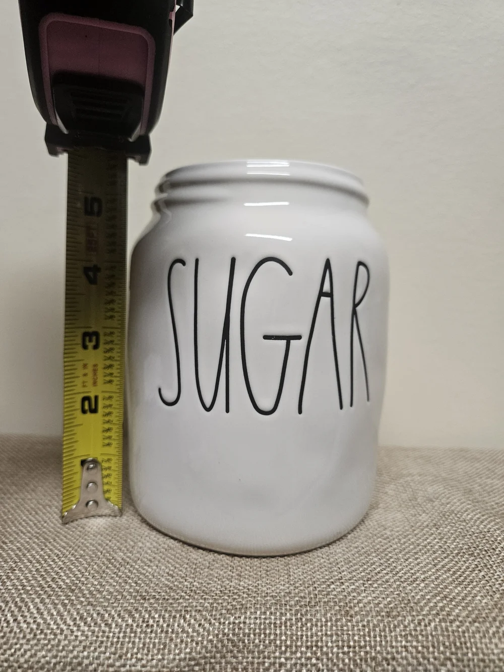 Rae Dunn Ceramic Sugar Canister - NO LID